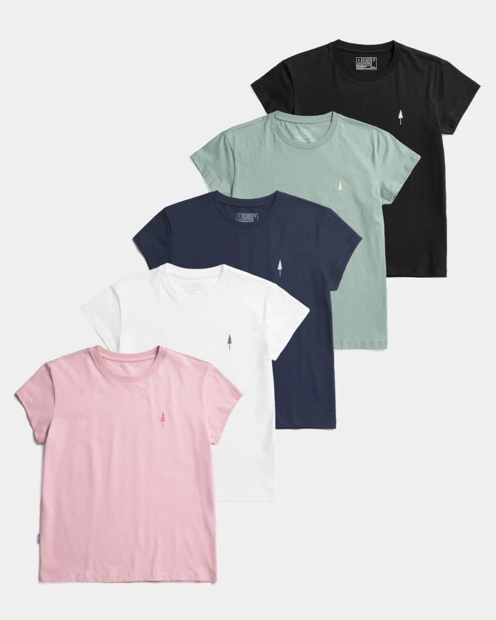 TreeShirt Women 5-Pack 1 TreeShirt Women 5-Pack