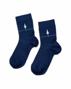 TreeSocks Standard Single Navy