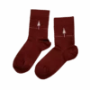 TreeSocks Standard Single Bordeaux