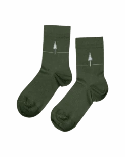 TreeSocks Standard Single Green