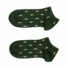 TreeSocks Short Allover Green