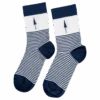 TreeSocks Standard Stripes Navy