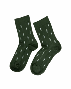 TreeSocks Standard Allover Green