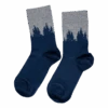 TreeSocks Standard Forest Navy-Grey