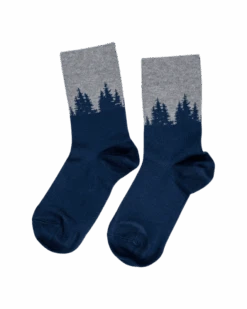TreeSocks Standard Forest Navy-Grey