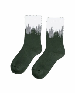 TreeSocks Cosy Double Forest Green