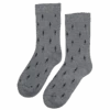 TreeSocks Cosy Allover Grey-Navy