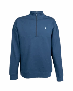 TreeSweater Quarter Zip Midnight Blue