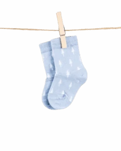 TreeSocks Kids Allover Light Blue