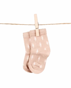 TreeSocks Kids Allover Rose