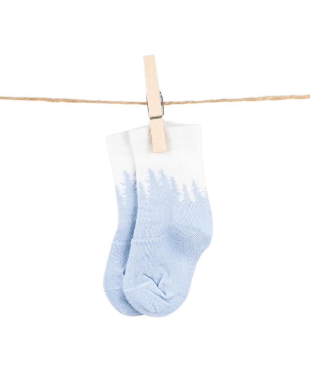 TreeSocks Kids Forest Light Blue 1 TreeSocks Kids Forest Light Blue