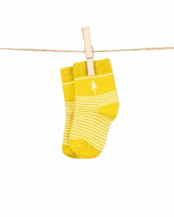 TreeSocks Kids Stripes Yellow