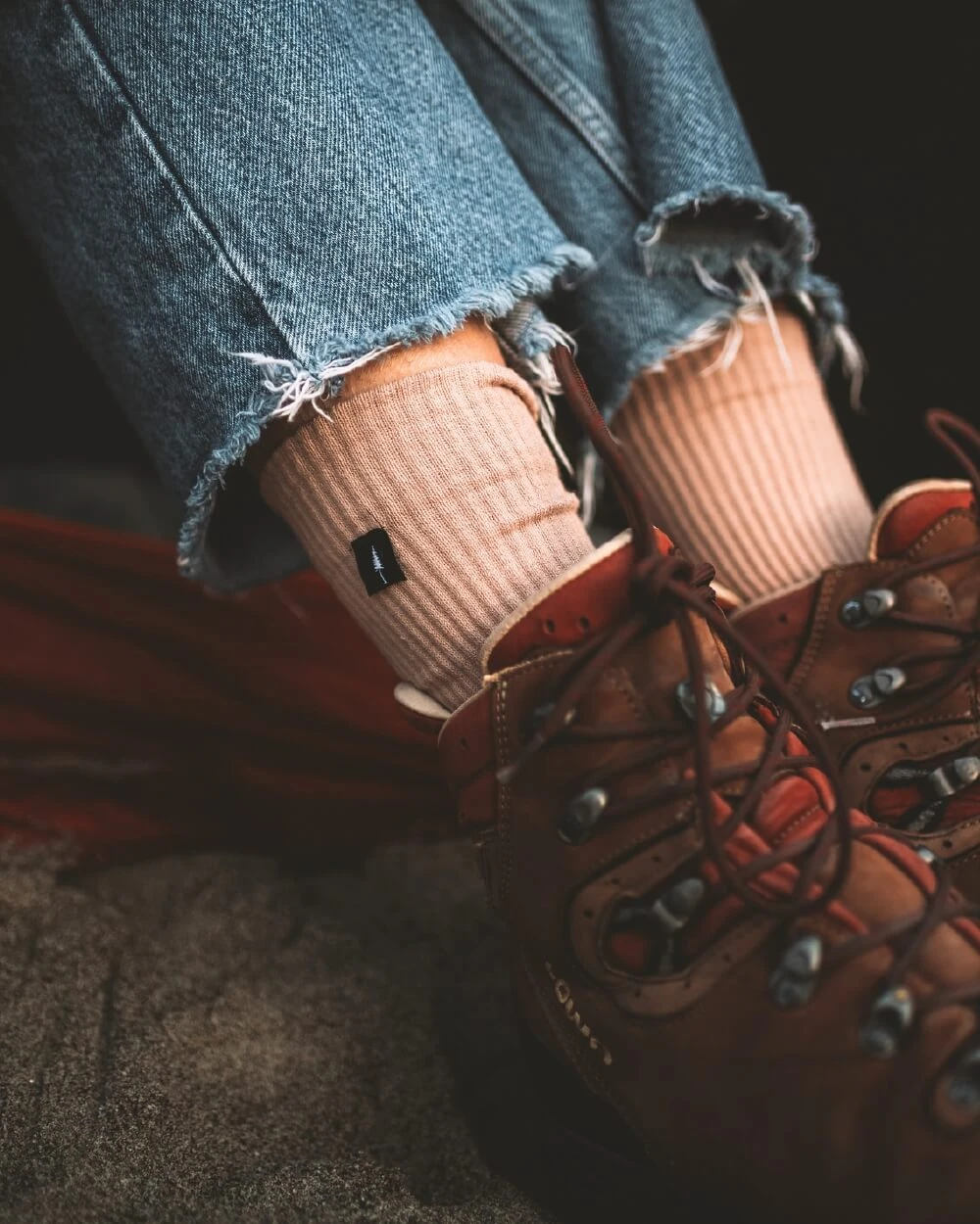 TreeSocks Outdoor Beige 2 TreeSocks Outdoor Beige – Bild 2