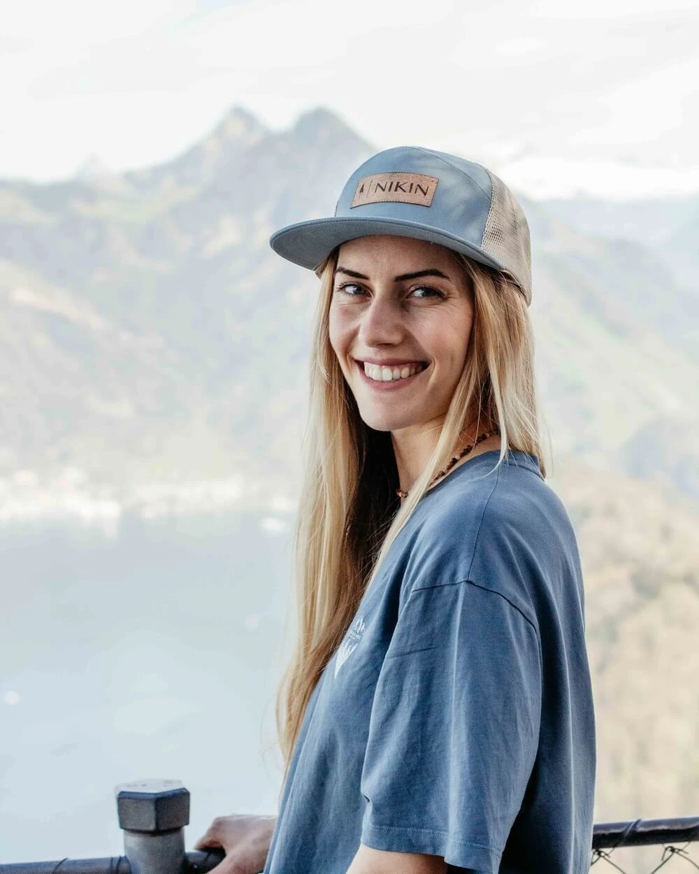 TreeCap 7Panel Trucker NIKIN Cork Elemental Blue 2 TreeCap 7Panel Trucker NIKIN Cork Elemental Blue – Bild 2