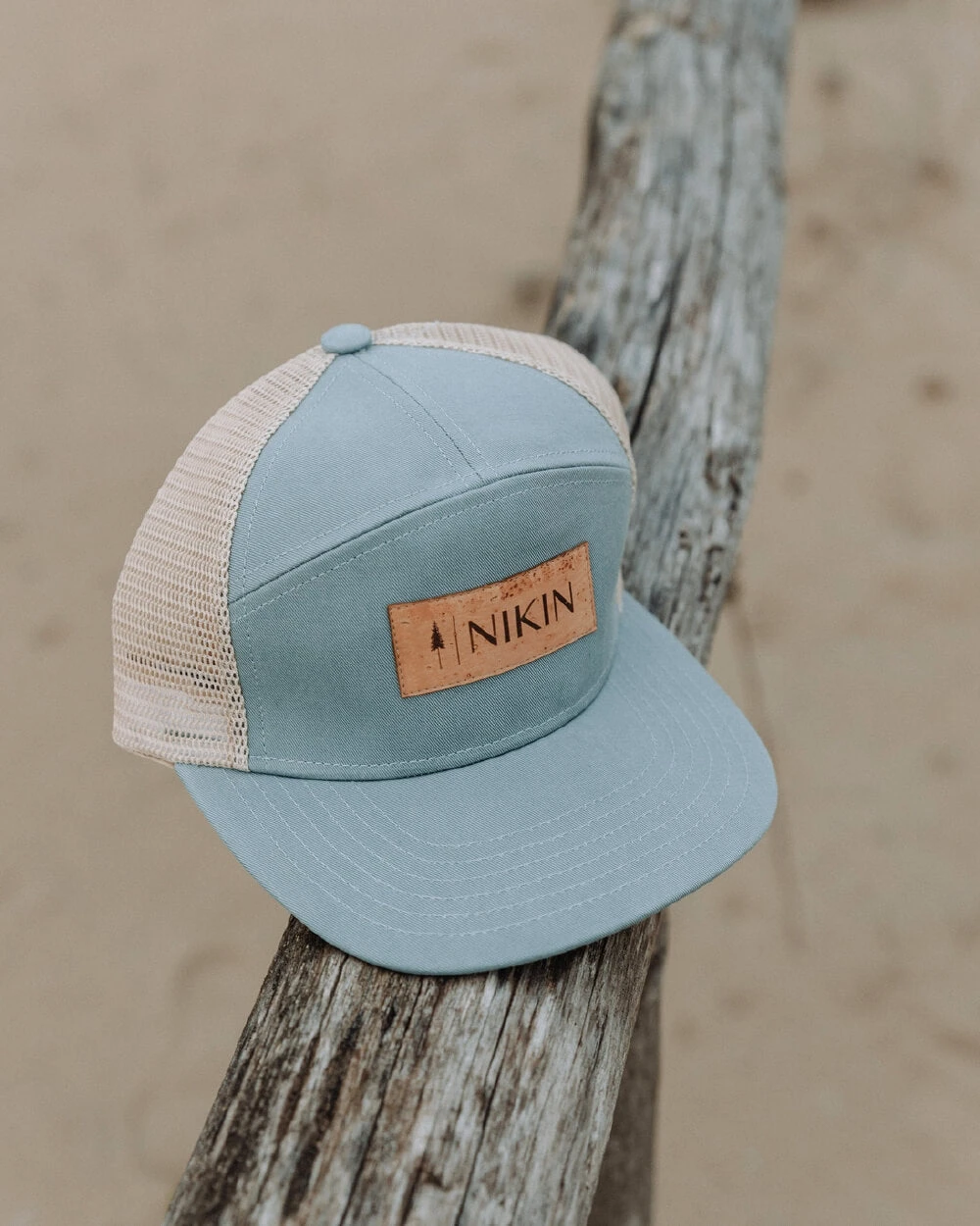 TreeCap 7Panel Trucker NIKIN Cork Elemental Blue 4 TreeCap 7Panel Trucker NIKIN Cork Elemental Blue – Bild 4