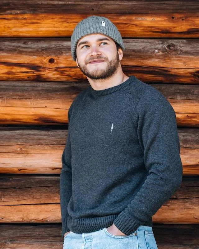 TreePullover Cosy Anthracite Mel 2 TreePullover Cosy Anthracite Mel – Bild 2