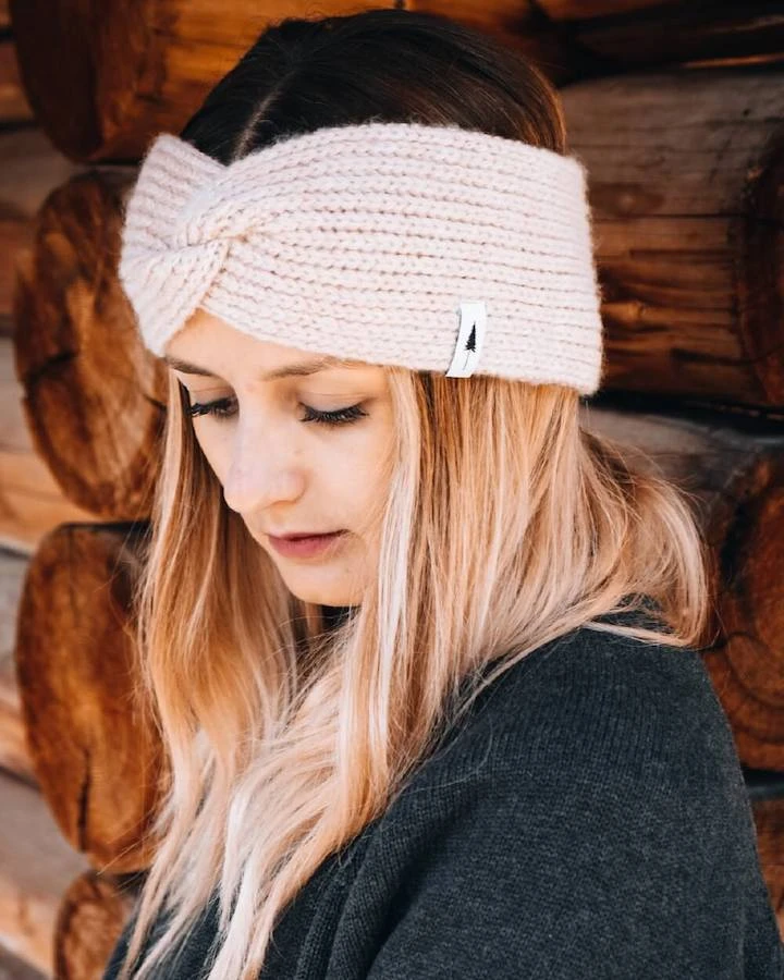 TreeHeadband Twist Cosy Italian Clay Mel 2 TreeHeadband Twist Cosy Italian Clay Mel – Bild 2