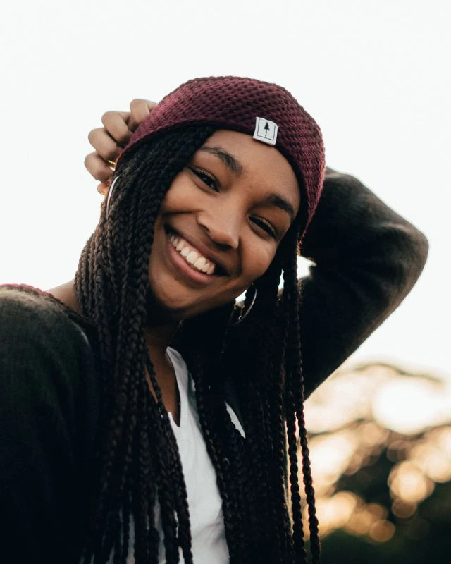 TreeHeadband Knitted Fleece Bordeaux 2 TreeHeadband Knitted Fleece Bordeaux – Bild 2