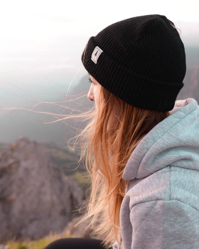 Treeanie Ribbed Black 2 Treeanie Ribbed Black – Bild 2