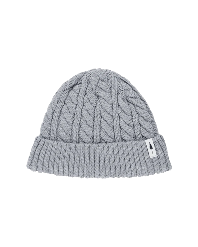 Treeanie Cable Knit Cool Grey 1 Treeanie Cable Knit Cool Grey