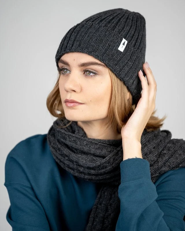 Treeanie Knitted Black Mel 2 Treeanie Knitted Black Mel – Bild 2