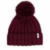 Treeanie Knitted Pom Pom Bordeaux