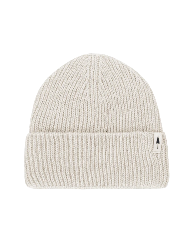 Treeanie Ribbed Cosy Chalk Mel 1 Treeanie Ribbed Cosy Chalk Mel