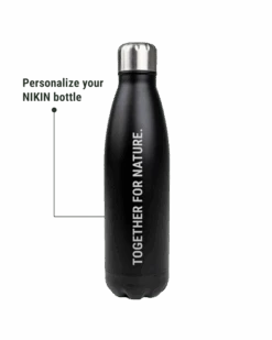 TreeBottle Personalisiert (big Text) Black
