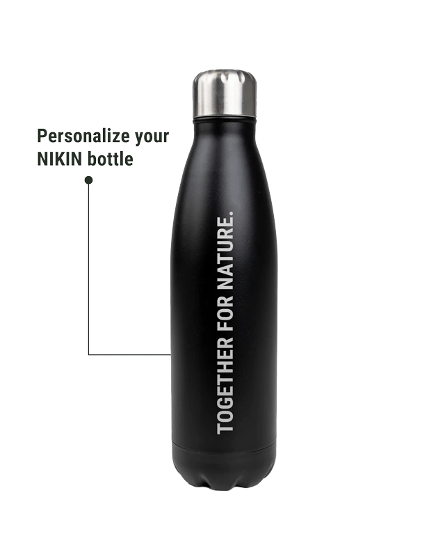 TreeBottle Personalisiert (big Text) Black 1 TreeBottle Personalisiert (big Text) Black