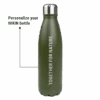 TreeBottle Personalisiert (big Text) Olive