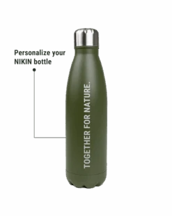 TreeBottle Personalisiert (big Text) Olive