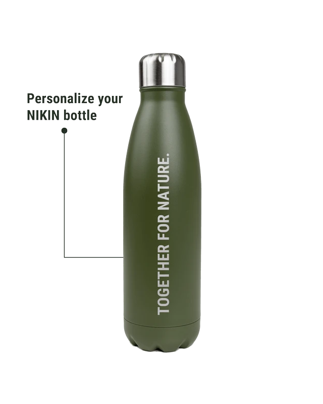 TreeBottle Personalisiert (big Text) Olive 1 TreeBottle Personalisiert (big Text) Olive