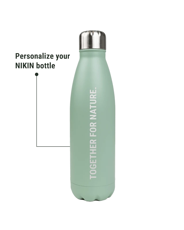 TreeBottle Personalisiert (big Text) Mint 1 TreeBottle Personalisiert (big Text) Mint