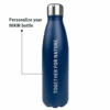 TreeBottle Personalisiert (big Text) Navy