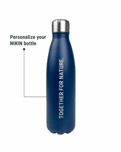 TreeBottle Personalisiert (big Text) Navy