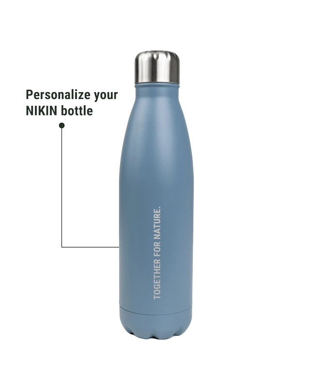 TreeBottle Personalisiert (small Text) Light Blue 1 TreeBottle Personalisiert (small Text) Light Blue
