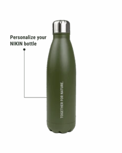 TreeBottle Personalisiert (small Text) Olive