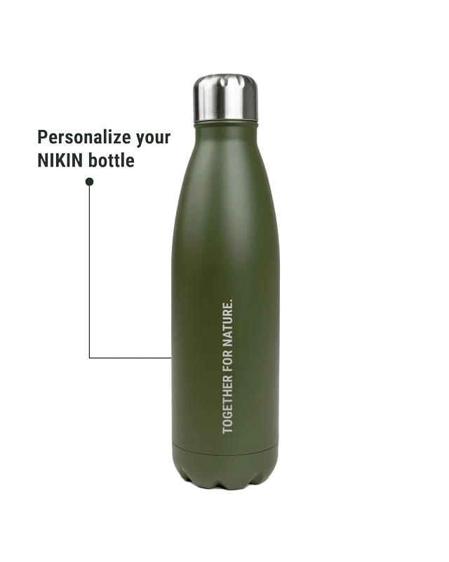 TreeBottle Personalisiert (small Text) Olive 1 TreeBottle Personalisiert (small Text) Olive