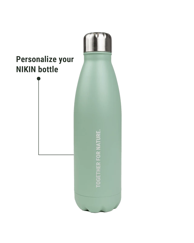 TreeBottle Personalisiert (small Text) Mint 1 TreeBottle Personalisiert (small Text) Mint