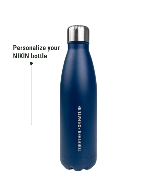 TreeBottle Personalisiert (small Text) Navy 1 TreeBottle Personalisiert (small Text) Navy