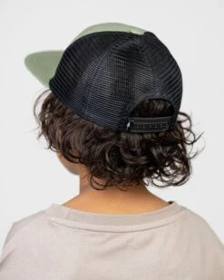 TreeCap 7Panel Trucker NIKIN Kids Pickle -Nikin treecap 7panel trucker nikin kids 169593400 515100