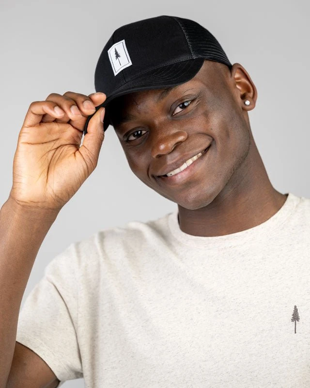 TreeCap Baseball Trucker Classic Black 3 TreeCap Baseball Trucker Classic Black – Bild 3