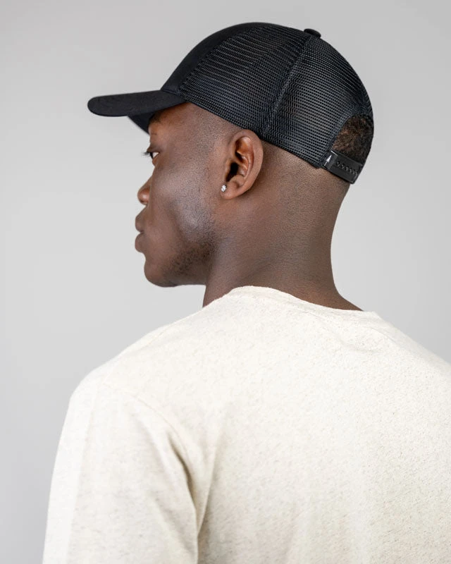 TreeCap Baseball Trucker Classic Black 4 TreeCap Baseball Trucker Classic Black – Bild 4