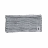 TreeHeadband Knitted Fleece Light Grey Mel