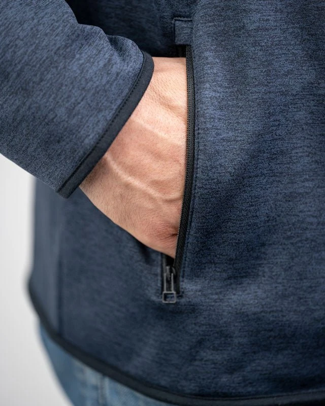 TreeJacket Fleece Outdoor Dark Navy Mel 9 TreeJacket Fleece Outdoor Dark Navy Mel – Bild 9