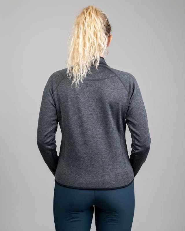 TreeJacket Fleece Outdoor Women Anthracite Mel 5 TreeJacket Fleece Outdoor Women Anthracite Mel – Bild 5