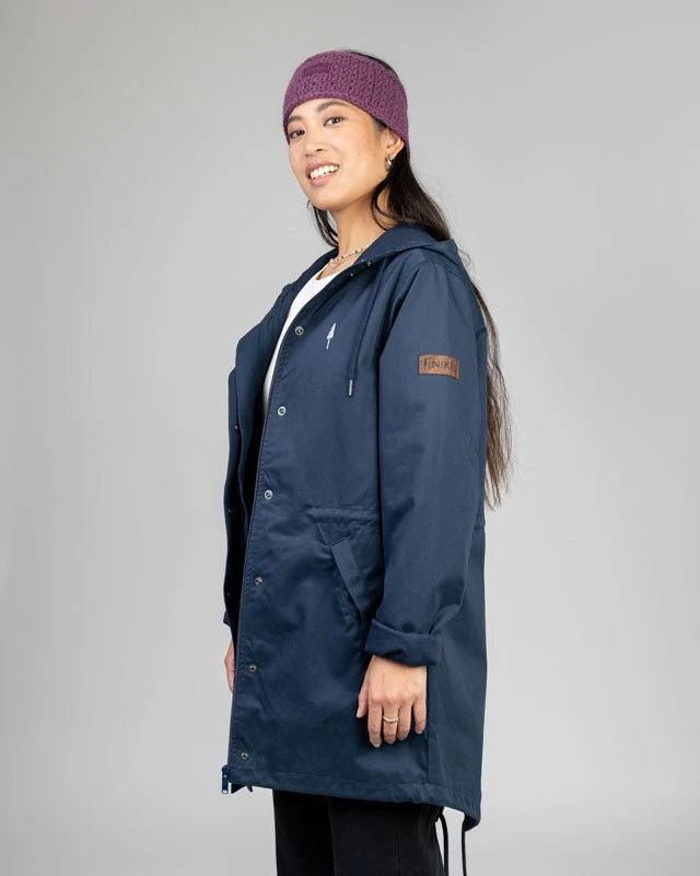 TreeJacket Parka Women Navy 5 TreeJacket Parka Women Navy – Bild 5