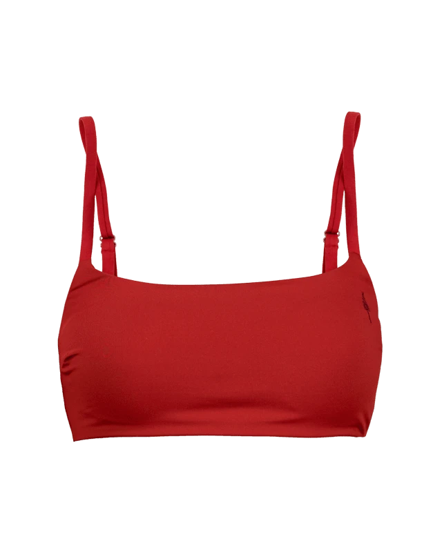 Treekini Bandeau Top Women Bloodstone Red 1 Treekini Bandeau Top Women Bloodstone Red