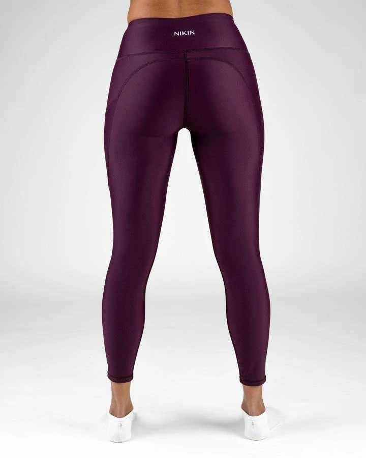TreePants Leggings Women Bordeaux 5 TreePants Leggings Women Bordeaux – Bild 5