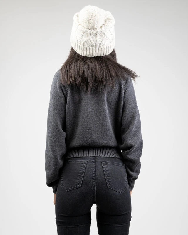 TreePullover Cosy Women Anthracite Mel 6 TreePullover Cosy Women Anthracite Mel – Bild 6